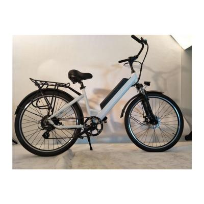 China Factory Price Aluminum Alloy City Bike Vintage Electric Bike Beach Rear Motor Drive Electric Bicycle for sale