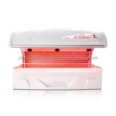 China Red Led Light Face Lift Full Body Pdt Therapy Bed With Glasses for sale