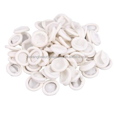 China Hand protect disposable 100% pure latex white color finger cradles cleanroom finger cradle for sale