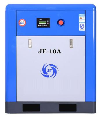 China Jufeng JF-10A Lubricated Belt Driven Air Compressor 7.5KW 10HP OEM for sale