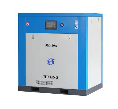 China Jufeng Lubricated Super Energy Savings Permanent Magnet Screw Air Compressor IP23/54 JM-20A OEM for sale