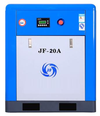 China JUFENG JF-20A VSD Screw Air Compressor IP23/54/55 15kw 7Bar/8bar/10bar Lubricated 20 Hp Belt Driven Industrial Air Compressor for sale