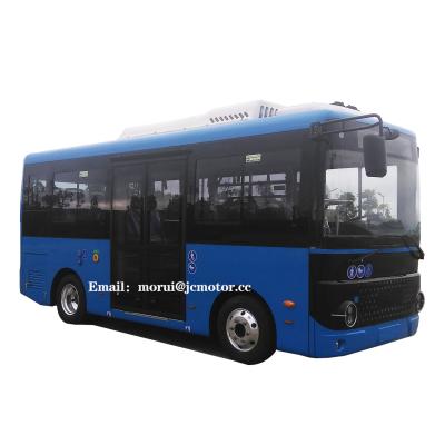 China Last Mile 6m Mini Electric City Bus Zero Emission EU Standard Direct Drive Motor Peak Power 160kw for sale