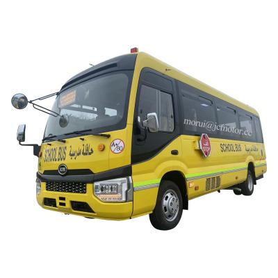 China Autobús de transporte escolar para estudiantes de 7 metros Iveco Sistema de chasis 100kw Motor diesel en venta