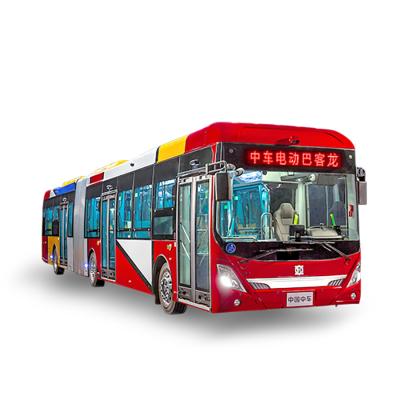 China Urban Transport BRT Electric City Buses 18m 62 Seats 212KM Mileage Left Steering for sale