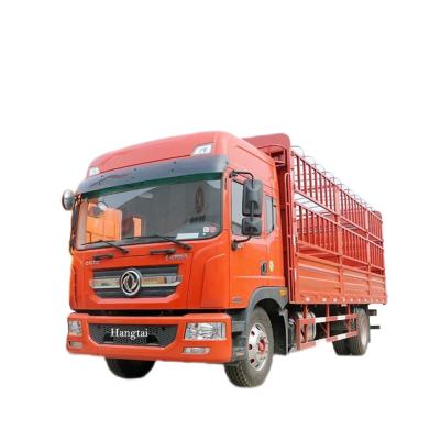 China De middelgrote Omheining Transport Cargo Truck verliet Aandrijving 6 Cyl-Diesel Vrachtwagen Te koop