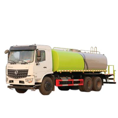 China Double Rear Axle Road Watering Truck Heavy Duty 6x4 16 Cbm 14470kg Tank for sale