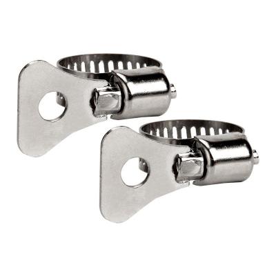 China 304 Stainless Steel American Flange Grip Hand Twist Steel Pipe Clamp for sale