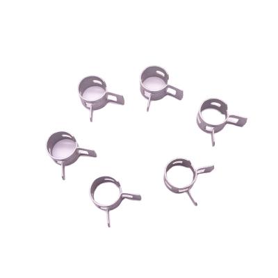 China Metal Dacromet Liner Spring Clip Water Line Fuel Hose Clamps for sale