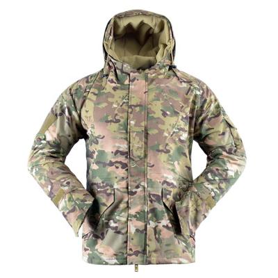 China G8 Camouflage Army Breathable Military Tactical Combat CP Camouflage Multi Winter Jacket With Fleece Coating for sale