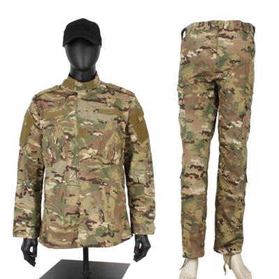 China Anti-Static Durable Ripstop Military Uniform Camouflage/Black/Green/Navy ACU Military Uniform for sale