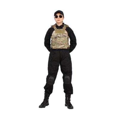 China Land Force DAS Heer CP Waterproof Camouflage Army Vest Nylon Tactical Ultralight Laser Cut Multicam Plate Carrier Vest for sale