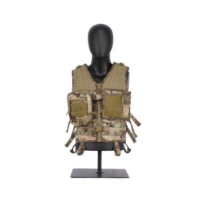 China Adult cp camo fishing forest use combat vest tactical jungle magazine pouch holster vest military multi fashion camouflage clothing for sale