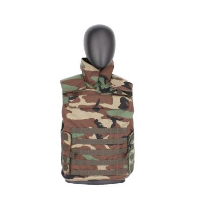 China Outdoor Activities Xinxing New Style Military Army Neck Protect Woodland Camouflage Vest Plate Carrier 1000D Molle Tactical Nylon Lattice Jacket for sale