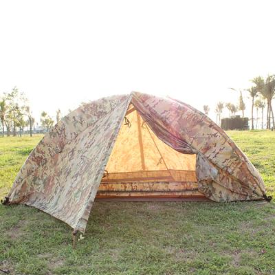 China Camouflage / Field Custom Play Durable Double Easy Up Cute Military Camp Camping Tents for sale