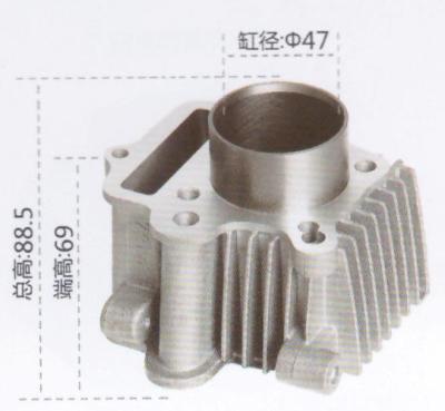 China Aluminum Alloy High Quality 70Mm C90/JH90 Motorcycle Cylinder Block Motorcycle Engine Parts for sale