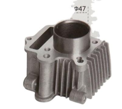 China Aluminum Alloy Chongqing Motorcycle Engine Cylinder Block C90/JH90 Motorcycle Engine Parts for sale