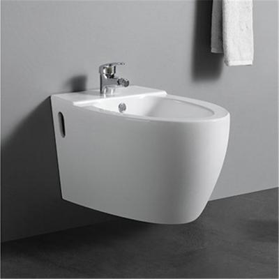 China WB1005 Easy Installation Wall Hung Ceramic Bidet for sale