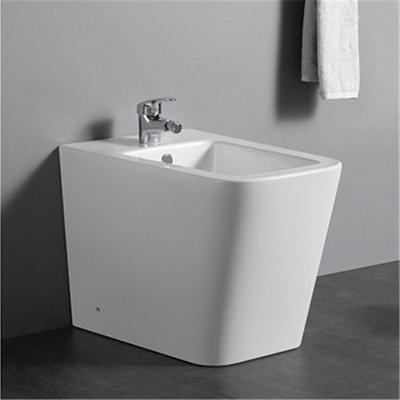 China B1001 Wholesale Cheap Easy Installation Bathroom Floor Standing Ceramic Bidet for sale