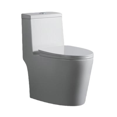 China OT306 Modern Style Double-Flow Sanitary Ware Bathroom Ceramic Siphonic One Piece Toilet for sale