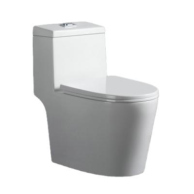 China OT304 Double-Flow Modern Design Sanitary Ware Pure White Siphonic One Piece Toilet For Bathroom for sale