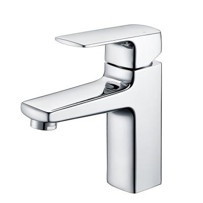 China Best Kaiping Designer Faucets Single Handle Brass Single Handle Hole Bathroom Toilet Bathroom Sink Faucets Metered for sale