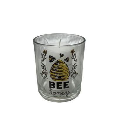 China Best Selling Vintage Style Simple Angled Modern Spotted Votive Glass Candle Holder Tea Light Glass Candle Holders Cups For Wedding Party Home Decor for sale