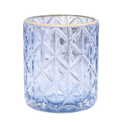 China Mercury Glass Tealight Candle Holder Modern Christmas Accent Round Shape Decorative Votive Cup Candle Cup Holders for Table Centerpiece Decor for sale