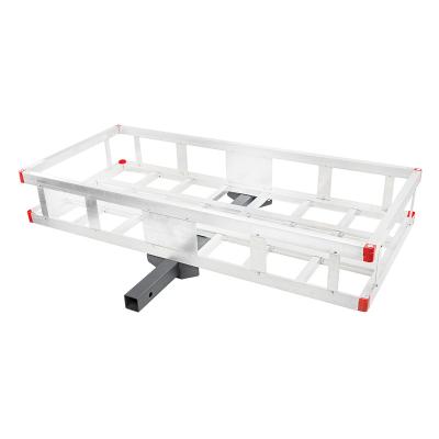 China 500LBS High Efficiency 22.5 X 49 Roof Top Cargo Carrier Aluminum Extension Cargo Carrier for sale