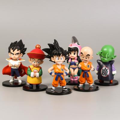 China TOY 6pcs/set Style Dragon Ball Z Action Figure Figure Model Toys Dolls for sale