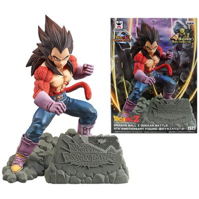 China Cartoon Toy High Quality Anime Dragon Ball Bejita Yonsei Vegeta IV Super Saiyan Action Number Four for sale