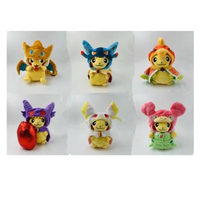 China Pokemon-2021 New Design Gift 2021 Lovely Kawaii Pokemon- Elf Pika-Chu Plush Doll Soft Stuffed Cartoon Toy For Children for sale