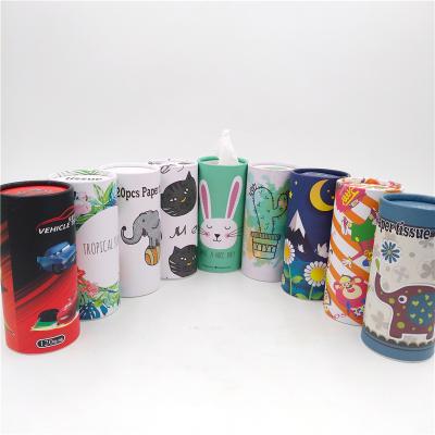 China Custom Box Tissue Tissue Paper For Daily Use Tissue 2 PLY Mix Wood Pulp Car Tissue Price for sale