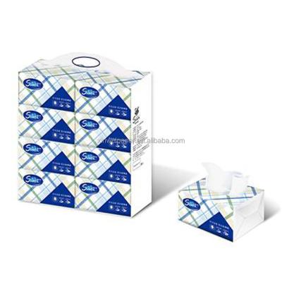 China Soft Box Tissue Facial Tissue Cotton Facial Tissue OEM Facial Tissue Paper Manufacturer for sale