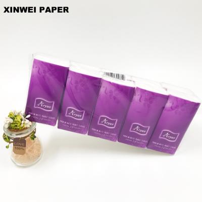 China Lavender 2ply or 3ply Wholesale Soft Comfortable Tissue Paper Scented Facial Tissue Pocket Tissue Tissue Paper for sale