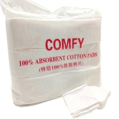 China Factory direct supply ultra soft disposable absorbent cotton pads for face use for sale