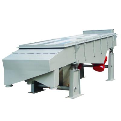 China Q235A Ore Carbon Steel Large Capacity Linear Sand Vibrating Screen Machine for sale