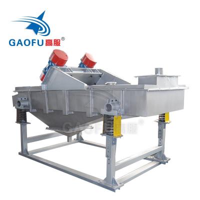 China food & Industrial Linear Rectangular Sieve Rectangular Vibrating Screen Beverage Factory Vibration Sorter for sale