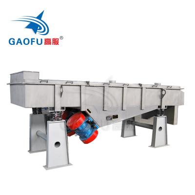 China Food Linear Screen Shaker Separator Vibrating Sieving Analysis Sifts Soil Sieve Machine for sale