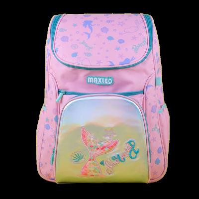 China Polyester KIDS BACKPACK, SCHOOL BAG, ATTRACTIVE MERMAID PINK for sale