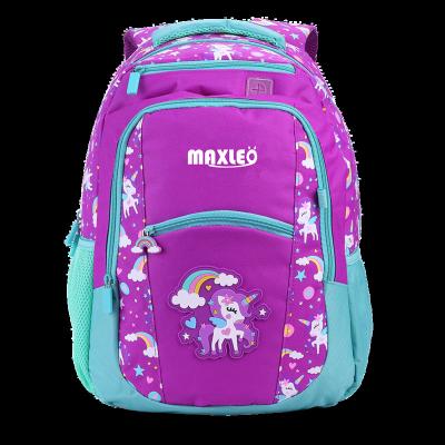 China Polyester KIDS BACKPACK SCHOOL BAG ATTRACTIVE UNICORN PURPLE for sale