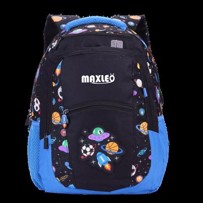 China Polyester KIDS BACKPACK SCHOOL BAG SPACE ATTRACTIVE SPORT BLACK for sale