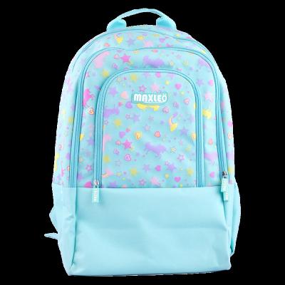 China Polyester KIDS BACKPACK SCHOOL BAG UNICORN MERMAID BLUE PINK for sale