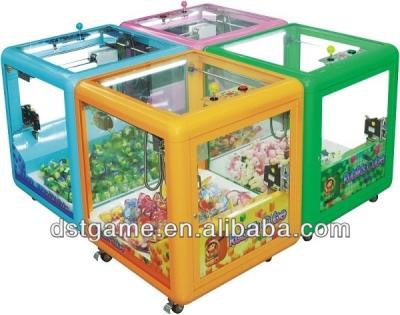 China Professional Metal+acrylic+plastic Rubik's Cube Machine Mini Prize Redemption Crane Mini Toy Machine for sale