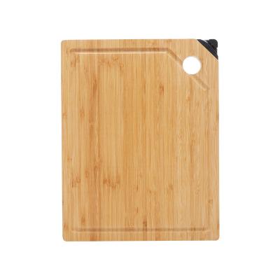 China Sustainable Factory Customized Natural Cheap Bamboo Chopper Cutting Board With Sharpening Tool for sale