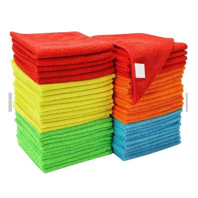 中国 Microfiber 40X40 80 Polyester 20 Viable Polyamide Cleaning Cloth Kitchen Car Wash Microfiber Clean Towel For Washing Car 販売のため