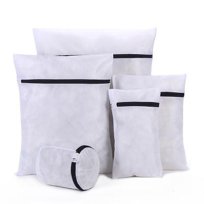 China 5pcs/set Large Eco-friendly Home Fabric Mesh Washing Laundry Bags Polyester Lingerie Eco-Friendly Netting for sale