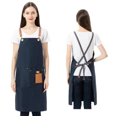 China Wholesale SANITARY Cute Customized Logo Embroidery Printing For Female Apron for sale