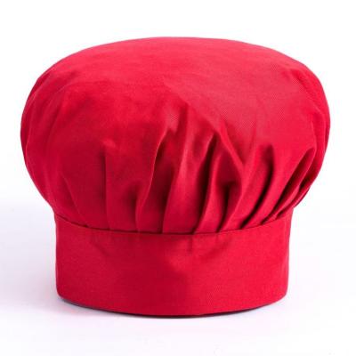 China Casual Breathable Style Hotel Chef Hat In Summer Beret Chef Waiter Unisex Baseball Hat for sale