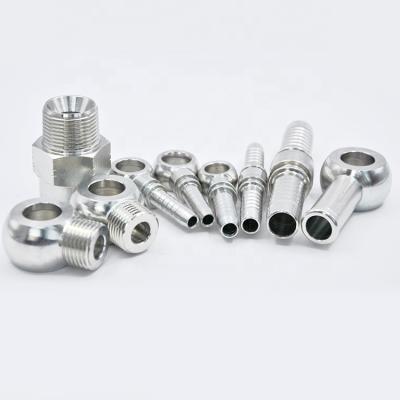 China Direct Selling Carbon Steel / Stainless / Brass Banjo Hydraulic Fittings Screw End Industrial Tooling for sale